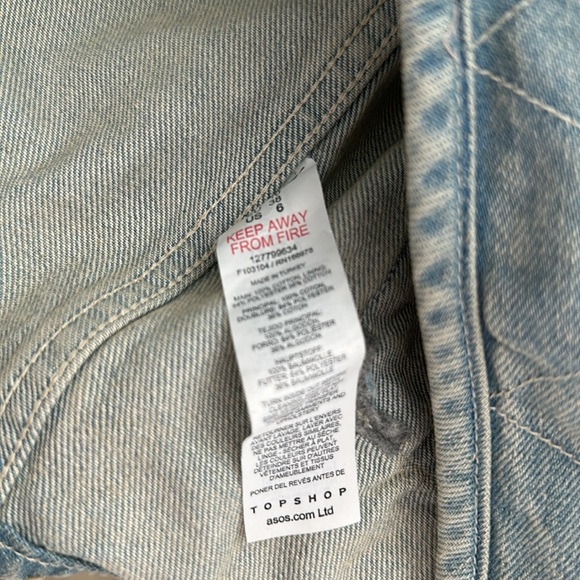 💥Topshop Oversized Denim Jacket💥 - Picture 3 of 7